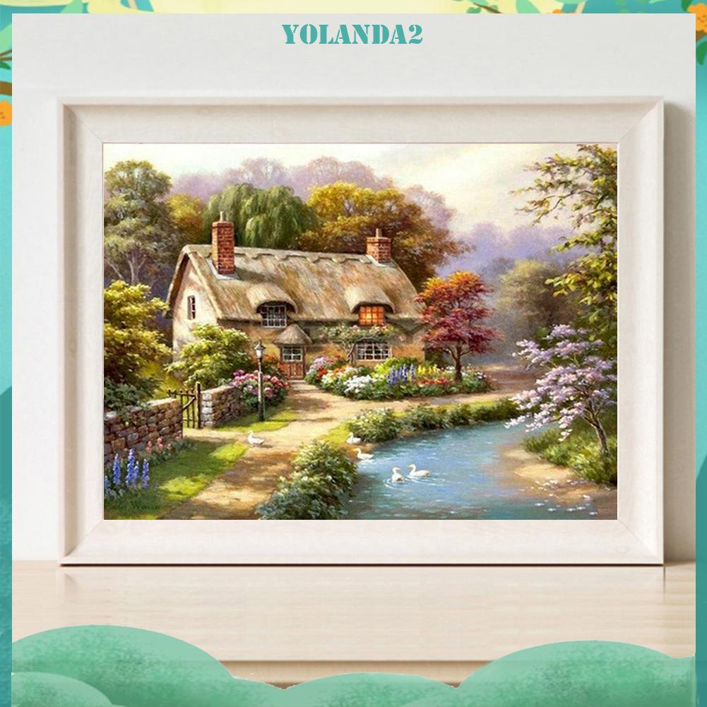 Toàn Bộ Tranh Thêu Chữ Thập 11ct Hình Ngôi Nhà