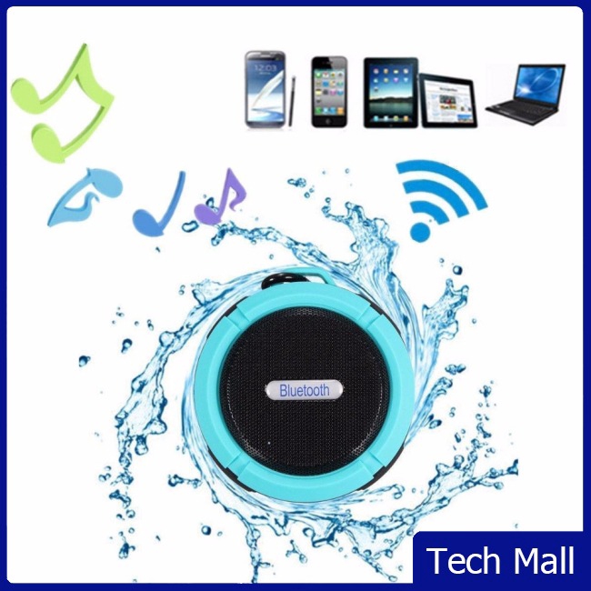 C6 Outdoor Wireless Bluetooth 4.1 Stereo Portable Speaker Built-in Mic Shock Resistance IPX4