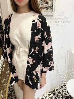 Áo Kimono Hạc 2020
