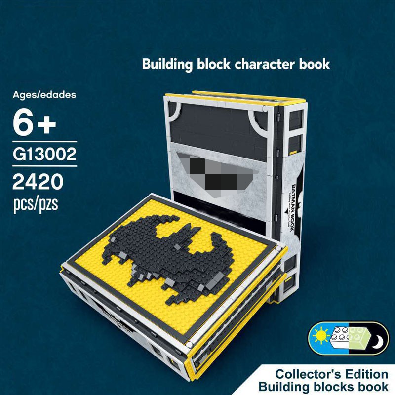 Lắp ghép Mô hình Sắt Bộ Sách Batman Nhân Vật Bộ Sưu Tập Combo batman BOOK 52Minifigures Siêu Anh Hùng Batman 13002