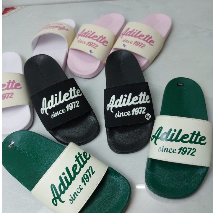 Dép Quai Ngang Adidas Adilette Nữ Nhiều Màu sắc Quai Xịn , Dép Bánh Mì Nữ Cute