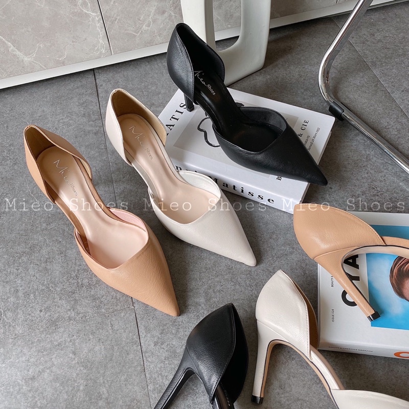 GÓT KHOÉT EO 7P DA LÌ ÊM CHÂN ( MIEO SHOES ) G626-G627-G628