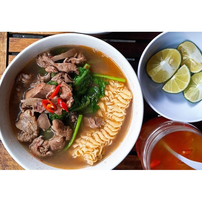 Tô mì Omachi tôm chua cay 5 sao, sườn hầm ngũ quả, xốt bò hầm, tôm càng rau cua 90g