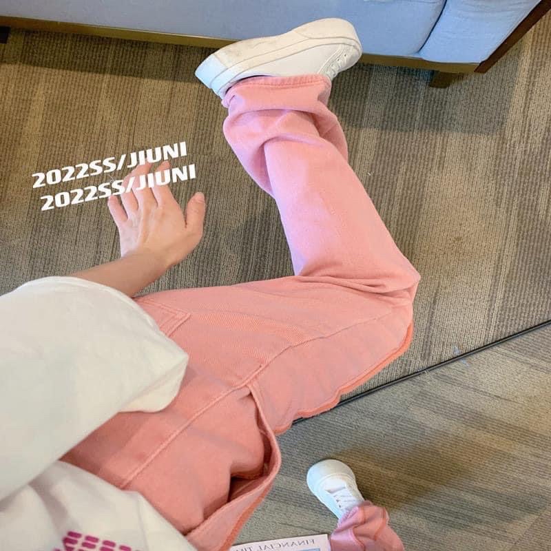 Quần jeans hồng ulzzang