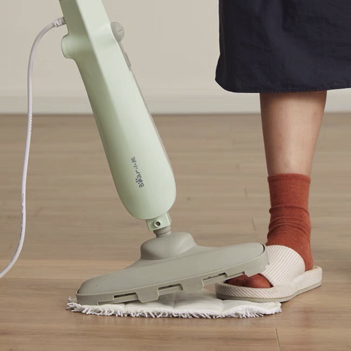 Máy lau nhà hơi nước nóng Bear ZDT-P10A1, Cây lau nhà diệt khuẩn, Chính hãng - Bảo hành 1 năm