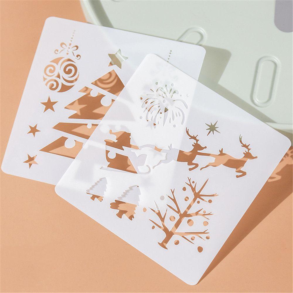 Set 12 Khuôn Dập Nổi Nhiều Lớp Mẫu Mới Dùng Trang Trí Album Thủ Công DIY