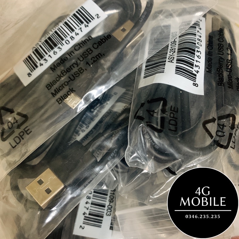 Cáp BB BlackBerry Micro Usb Chính Hãng - Cáp BB10