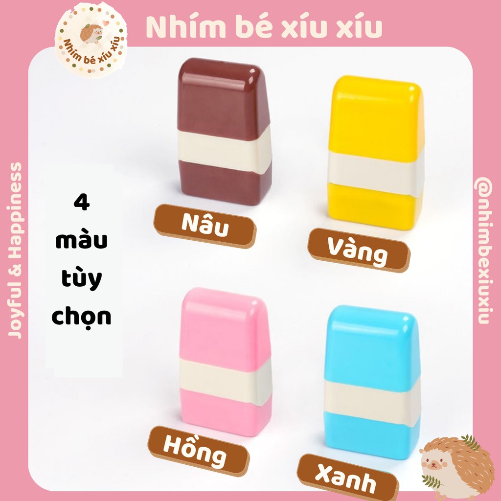 Con lăn mực họa tiết che tên sản phẩm/thông tin cá nhân/tài liệu VT197