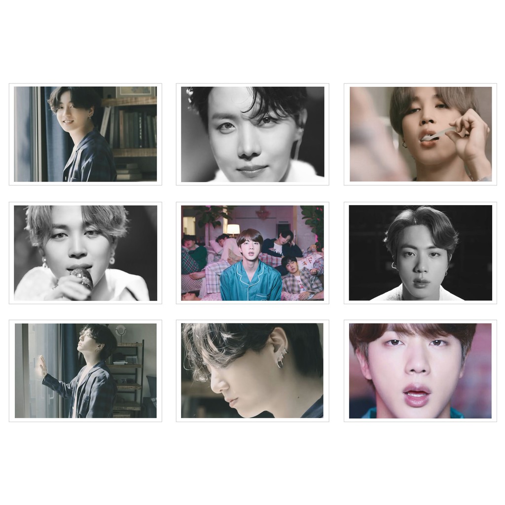 [Ép Lụa] Lomo Card BTS - LIFE GOES ON ( 18 ẢNH )