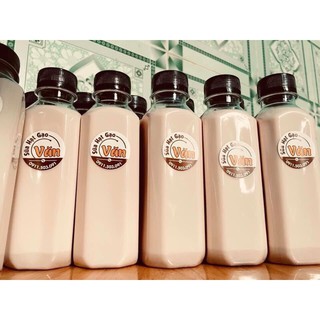 Chai vuông 250ml nắp đen fi 30