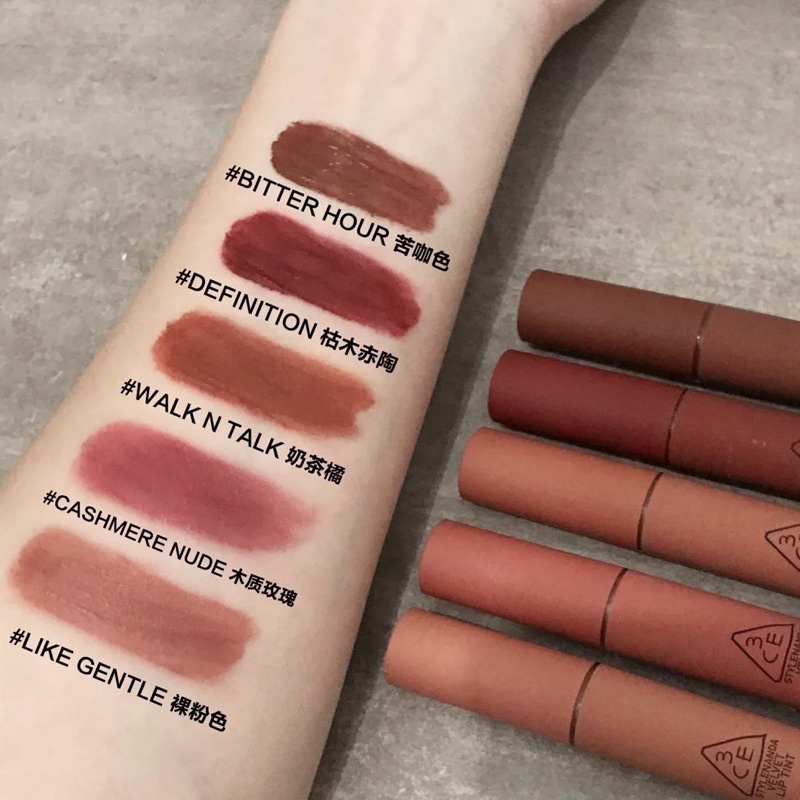 Son Kem 3CE Velvet Lip Tint