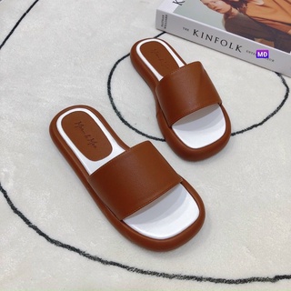 Dép đế bọc quai ngang phối 2cm