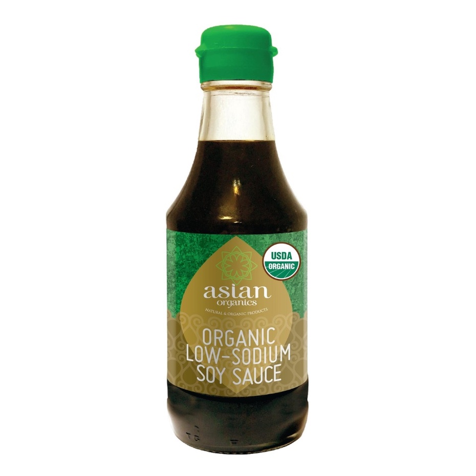 Nước tương hữu cơ ít muối 200ml - Asian Organics