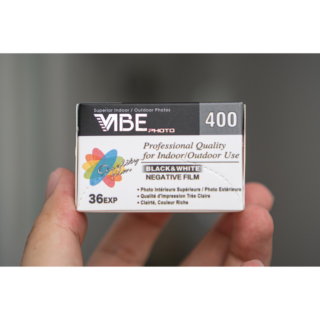 Film Vibe 400 BW Indate 06/2024