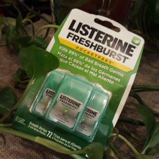 Miếng ngậm thơm miệng LISTERINE Freshburst  Pocket Paks- 💯Cho bạn tự tin hơn