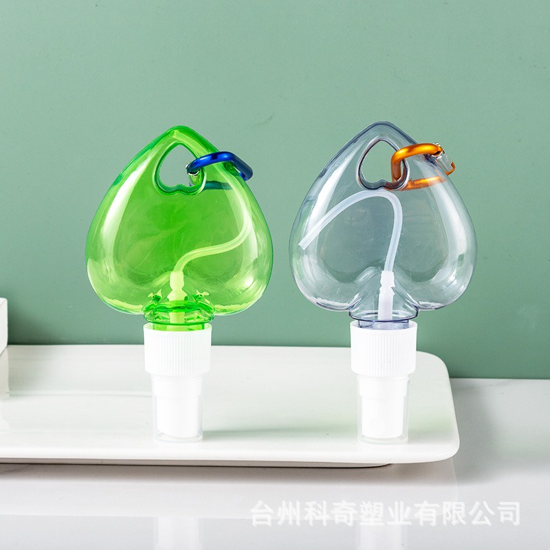 Chai Xịt Cồn Có Dây Treo Móc Khóa Hình Trái Tim Xinh Xắn Dành Cho Học Sinh, Văn Phòng