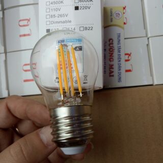 Bóng Led tròn giả sợi đốt cực đẹp