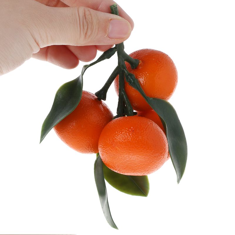 Quả Cam Giả Sống Động Như Thật Dùng Trang Trí Nhà Cửa