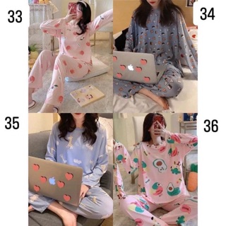 [RẺ VÔ ĐỊCH] BỘ MẶC NHÀ THU DÀI TAY