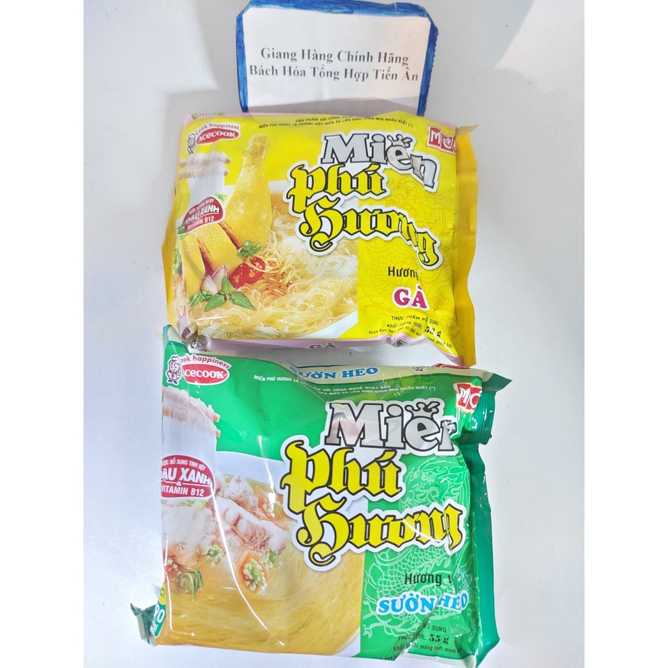 Combo Mì Tôm, Miến ACECOOK, Gấu đỏ Chay, OMACHI