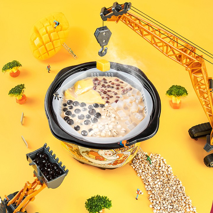 Hồng Trà Sữa Tự Sôi Xiang Piao A 207g/hộp