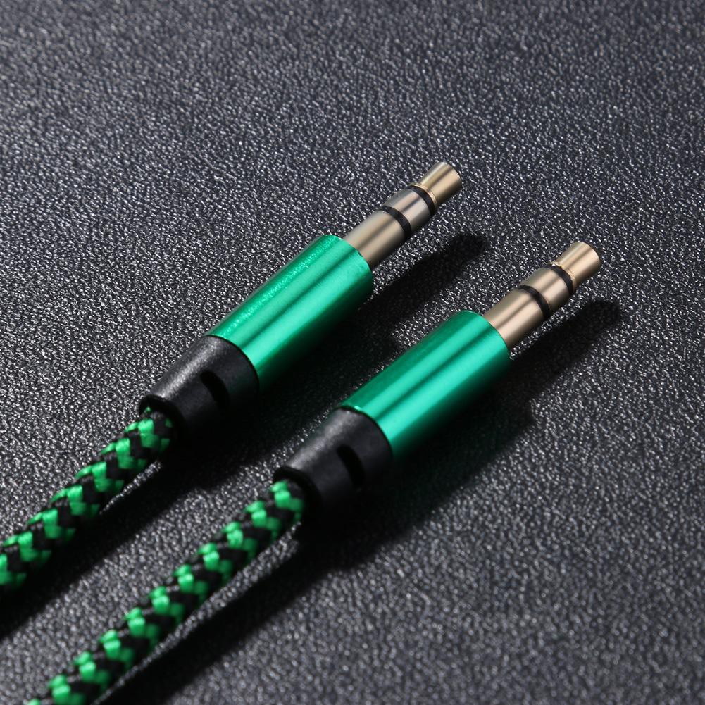 Cáp Âm Thanh Mạ Vàng Giắc Cắm 3.5mm Dài 1m