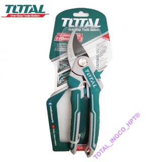 Kéo cắt tỉa cành cây Total 8.5 inch Lưỡi thép carbon chịu nhiệt THT0601