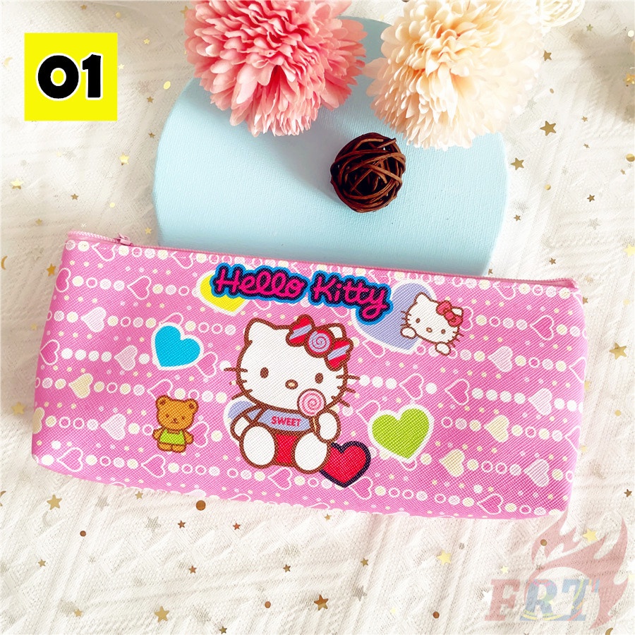 1pc ❀ Hộp Bút Chì Sanrio ❀ Túi Đựng Bút Hình Hello Kitty Cinnamoroll Kuromi My Melody Pompompurin