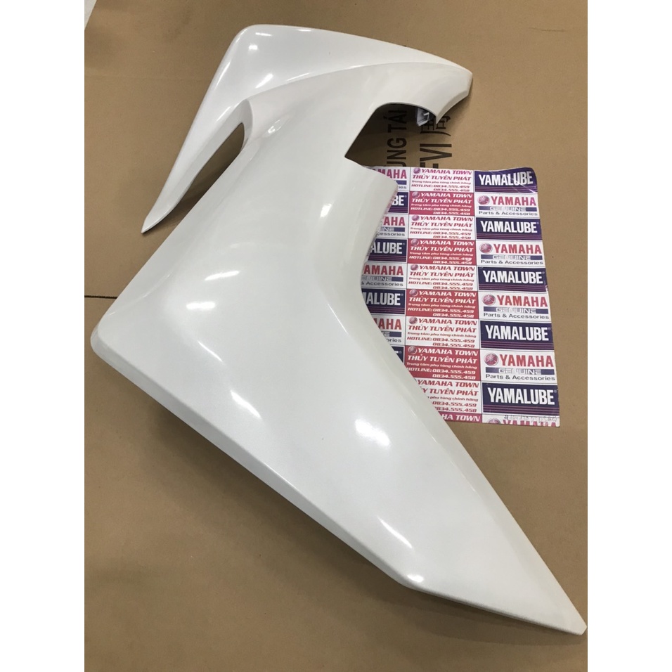 Cánh yếm trắng bóng ex 155 zin chính hãng yamaha