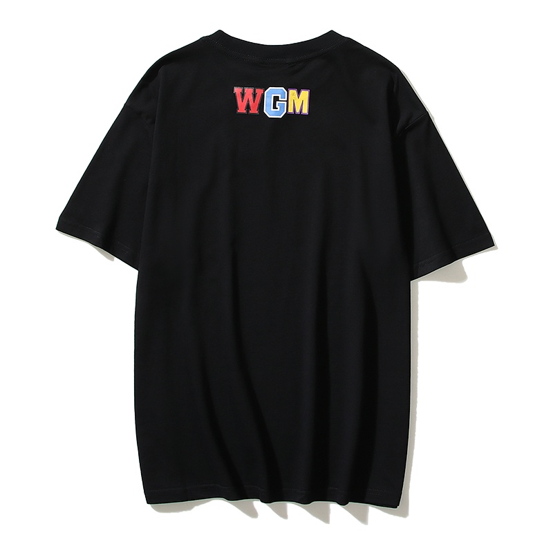 Áo Thun Tay Ngắn Chất Liệu Cotton Thêu Họa Tiết Bape Thời Trang Cho Nam Nữ