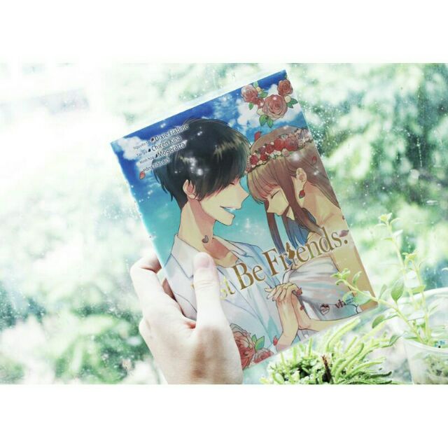 Sách - Just Be Friends - Light Novel + Tặng Kèm 2 Bookmark và 1 Poster