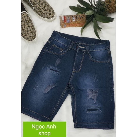 Quần lửng nam vải jean bao đẹp