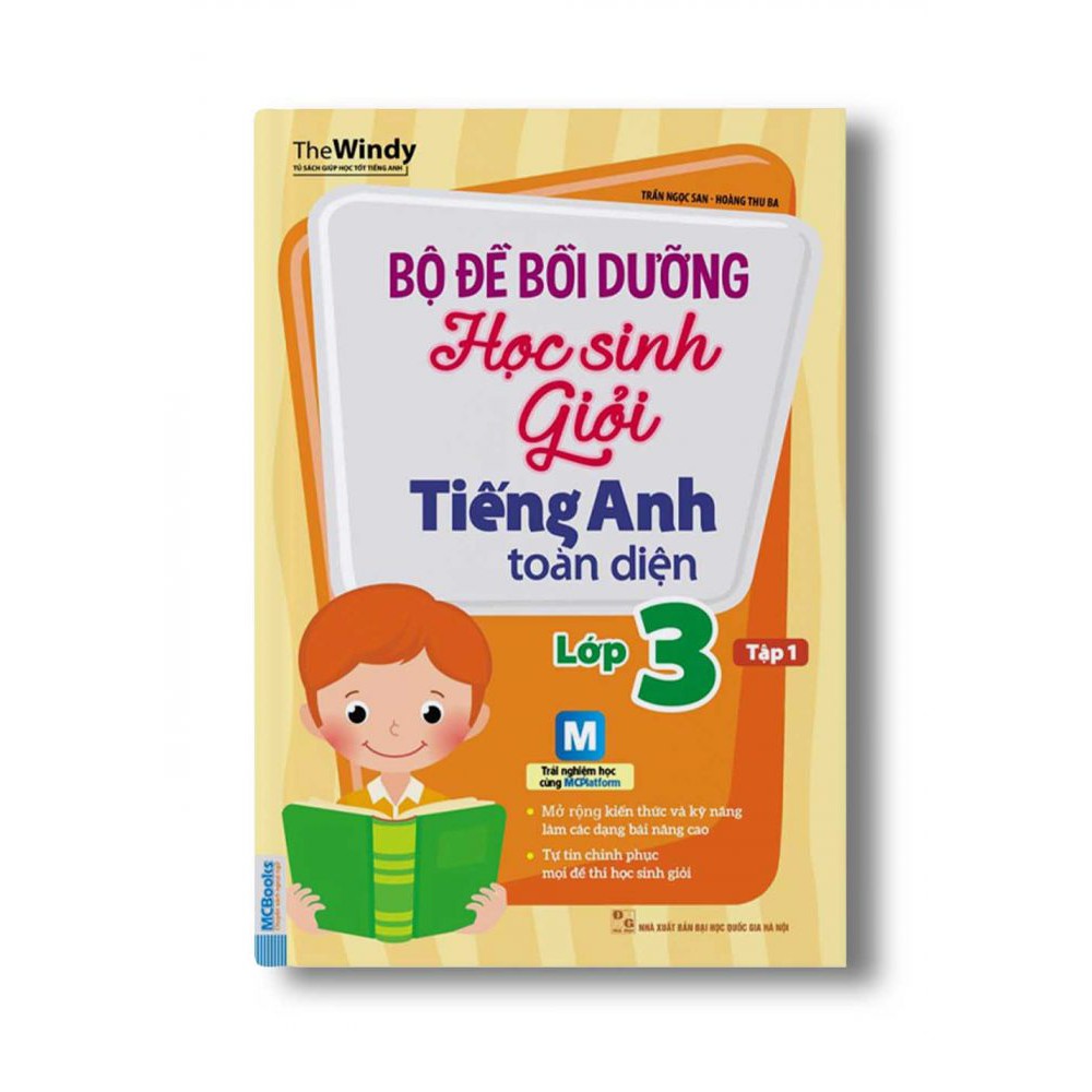 Sách - Bộ Đề Bồi Dưỡng Học Sinh Giỏi Tiếng Anh Toàn Diện Lớp 3 Tập 1