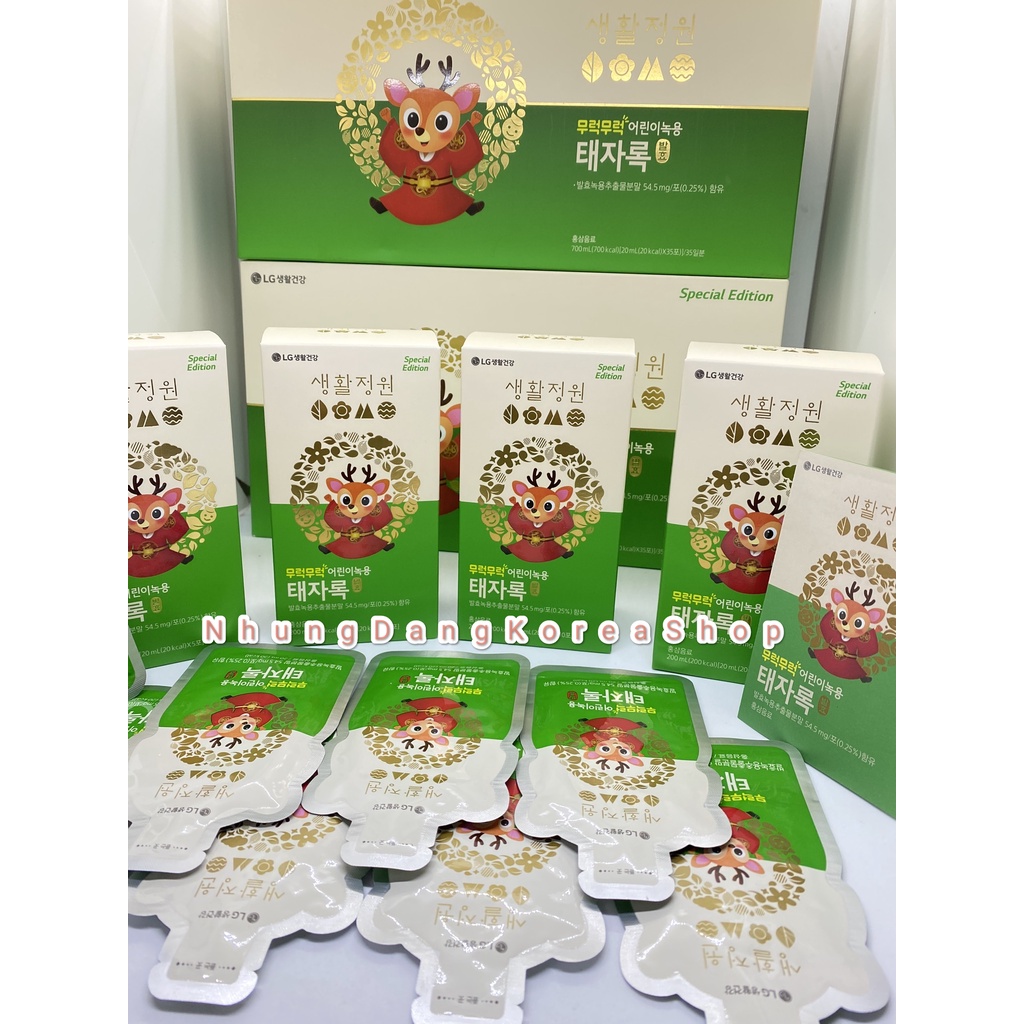 HỒNG SÂM THÁI TỬ XANH CỦA TẬP ĐOÀN LG Ohui