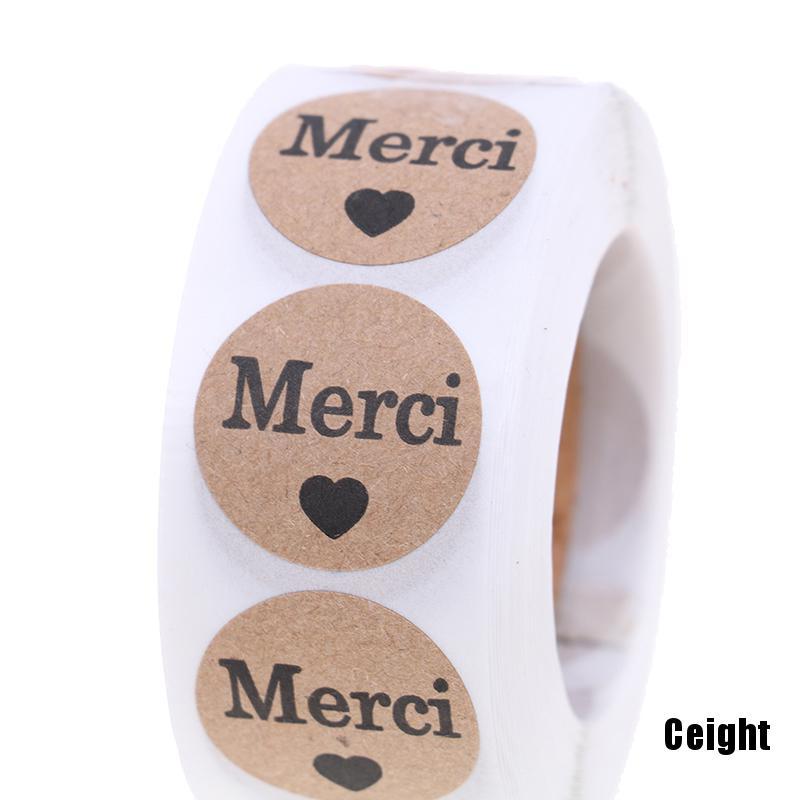 Nhãn Dán Trang Trí In Chữ Thank You