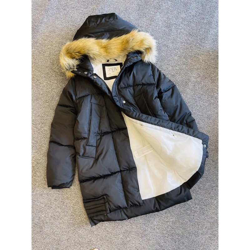 Áo phao parka Zara dư xịn