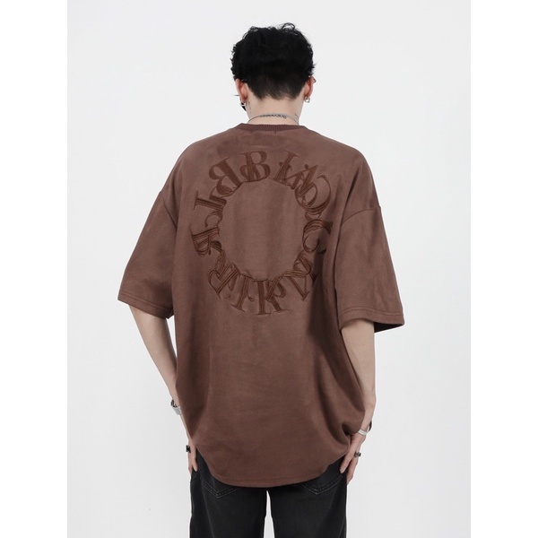 Áo phông Blackair da lộn mẫu mới chính hãng form rộng unisex nam nữ