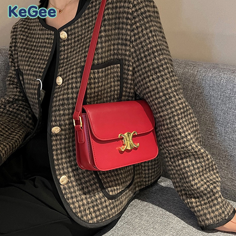 Túi Da PU Đeo Chéo Thời Trang Dành Cho Nữ