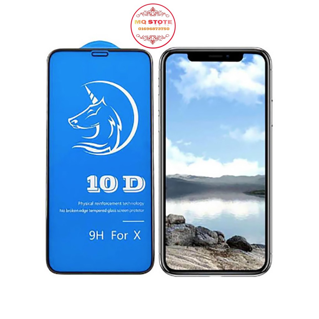 [SIÊU SALE] CƯỜNG LỰC 10D FULL MÀN HÌNH TẤT CẢ DÒNG IPHONE