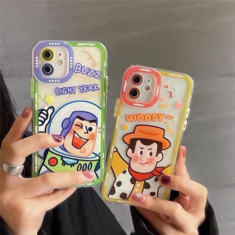 DISNEY Ốp Điện Thoại Tpu Dẻo Họa Tiết Toy Story Cho iPhone 11 12 13 pro Max XS X XR XS Max 7 8 6 6s plus SE 2020