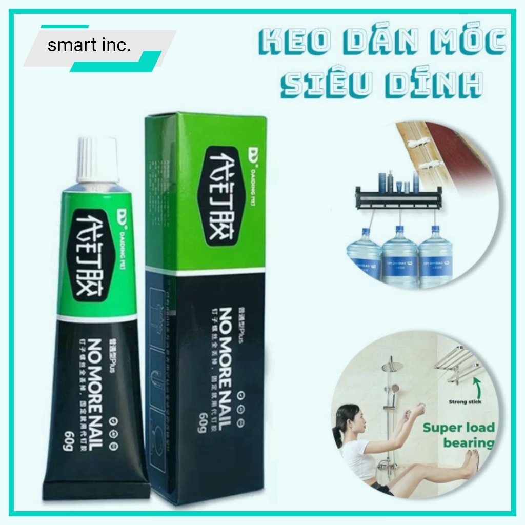 Keo Dán Gỗ Dán Gạch Chống Thấm Nước Keo Dán Tường Siêu Dính Treo Đồ