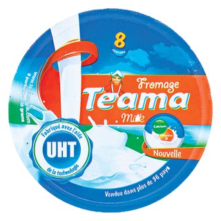 E - Phô Mai Teama Hộp 8 Miếng 120G