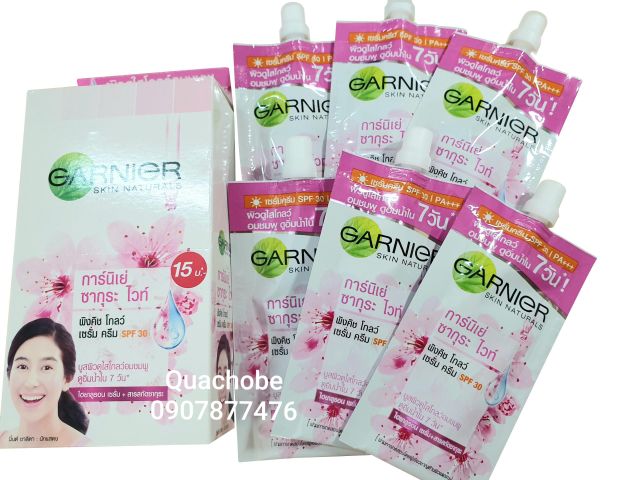 💯CHÍNH HÃNG💯(Kem) cải tiến dưỡng (Garnier Hồng) và Đỏ trắng da và (chống nắng) từ Thái | BigBuy360 - bigbuy360.vn