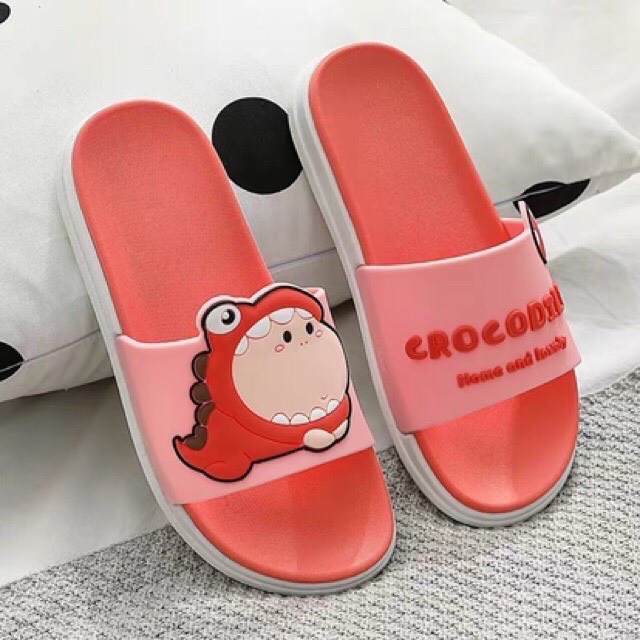 Dép Quai Ngang UNISEX Crocodile Chất Liệu Cao Su Siêu Êm
