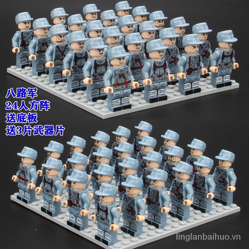 Bộ đồ chơi lắp ráp lego hình người lính quân đội cho bé 6 P7eP