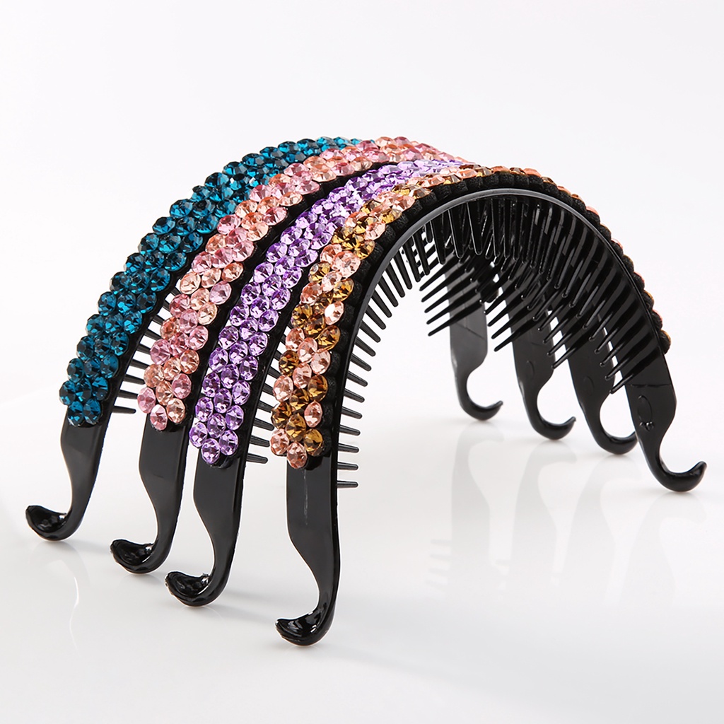 Kẹp tóc đính đá xinh xắn dành cho nữ