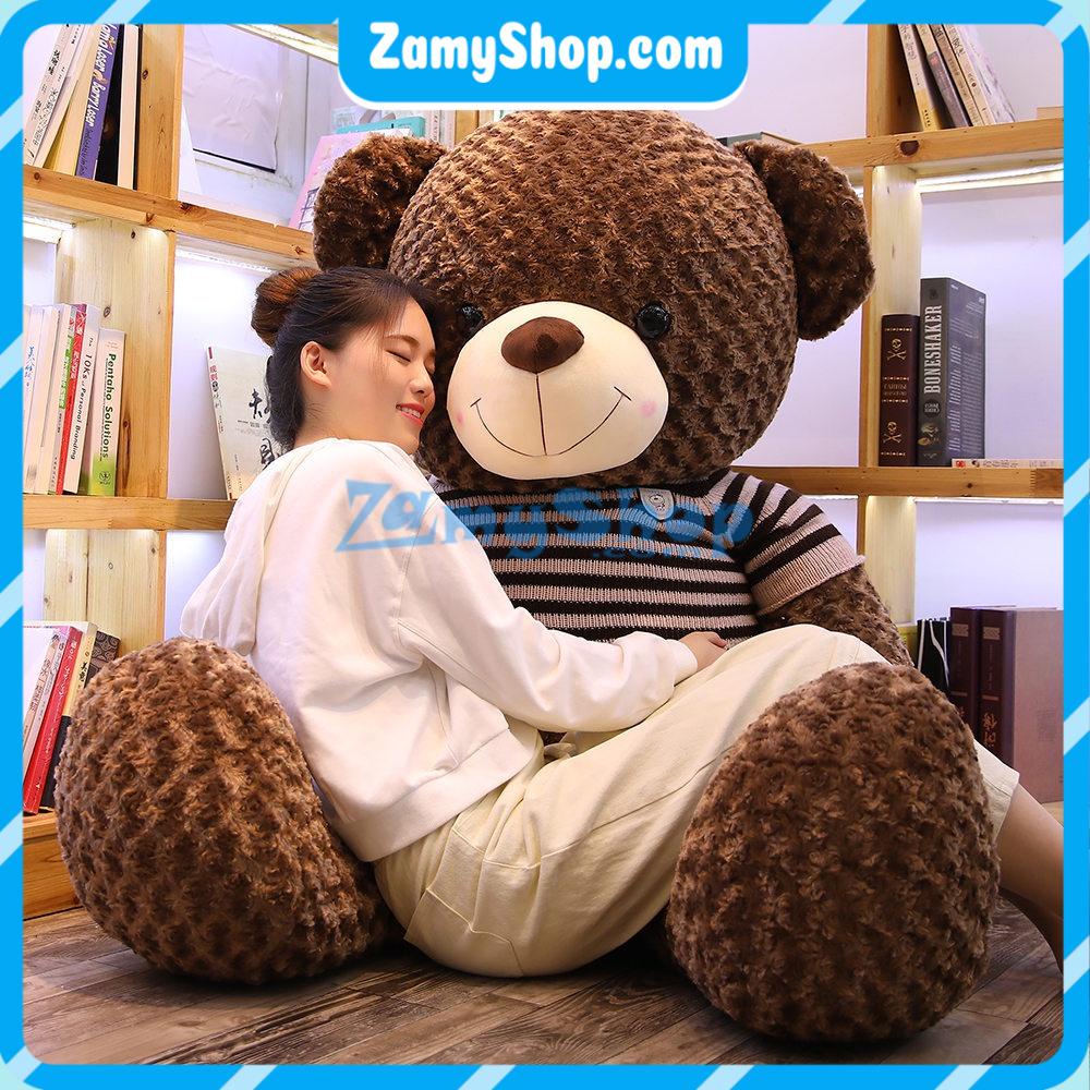 Gấu bông Teddy thú nhồi bông to khổng lồ siêu đáng yêu siêu rẻ hàng cao cấp
