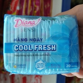 Băng vệ sinh hàng ngày Diana Cool Fresh (20 miếng)