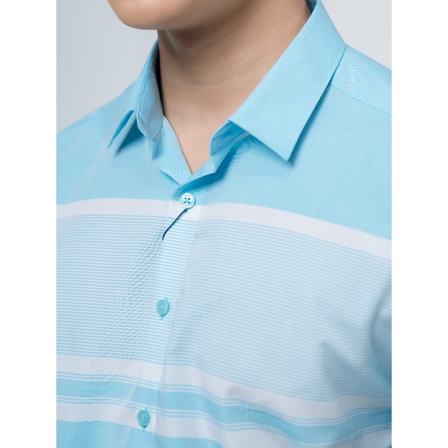 OWEN -  Áo sơ mi cộc tay dáng Body sợi SEN - Mã BA220087N - OWEN Flagship Store