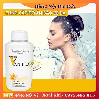 Sữa tắm Vanilla Bettina Barty của Đức